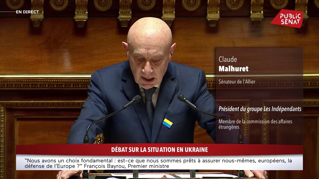 Guerre en Ukraine : "Washington est devenu la cour de Néron", lance Claude Malhuret