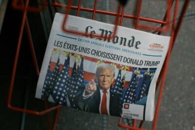 Le journal Le Monde, l’un des principaux bénéficiaires des subventions à la presse en 2023. Une hausse record des aides publiques soulève des questions sur le pluralisme et l’indépendance des médias.