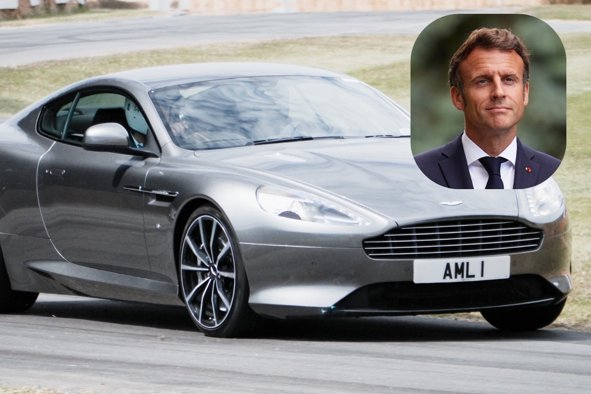Une Aston Martin à 200 000 euros, le dernier caprice d’Emmanuel Macron ?