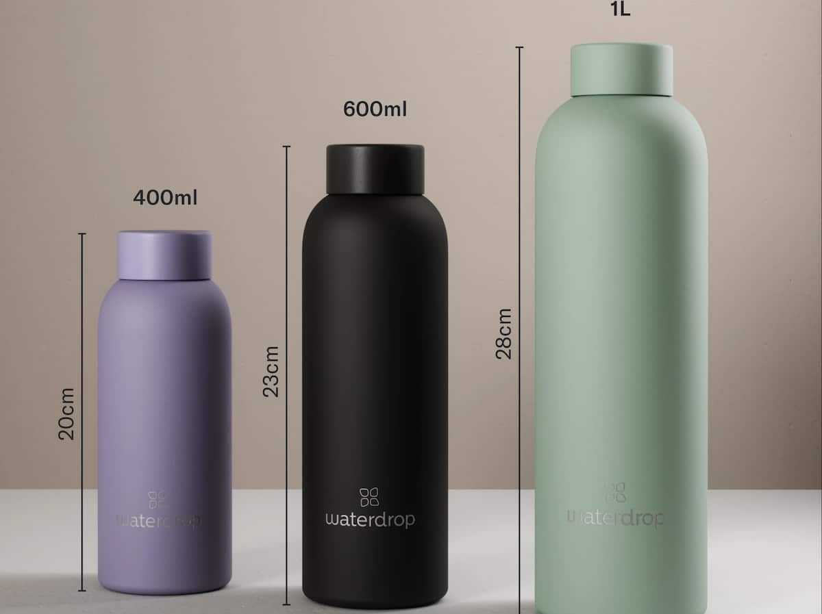 Waterdrop, la gourde écolo qui filtre l’eau